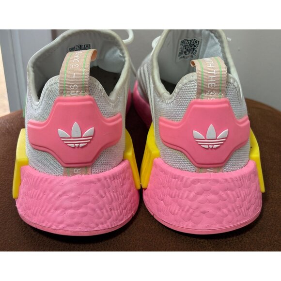 Adidas NMD R1 J White Beam Pink HP7882 Women’s Shoes Size 5.5 Running Walking - Picture 7 of 10